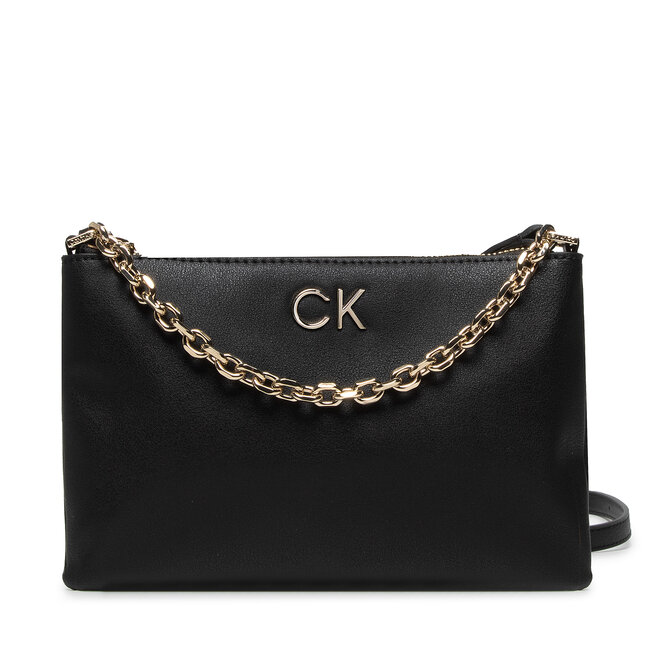 Calvin Klein Τσάντα Calvin Klein Re-Lock Ew Crossbody Chain K60K609115 Ck Black BAX