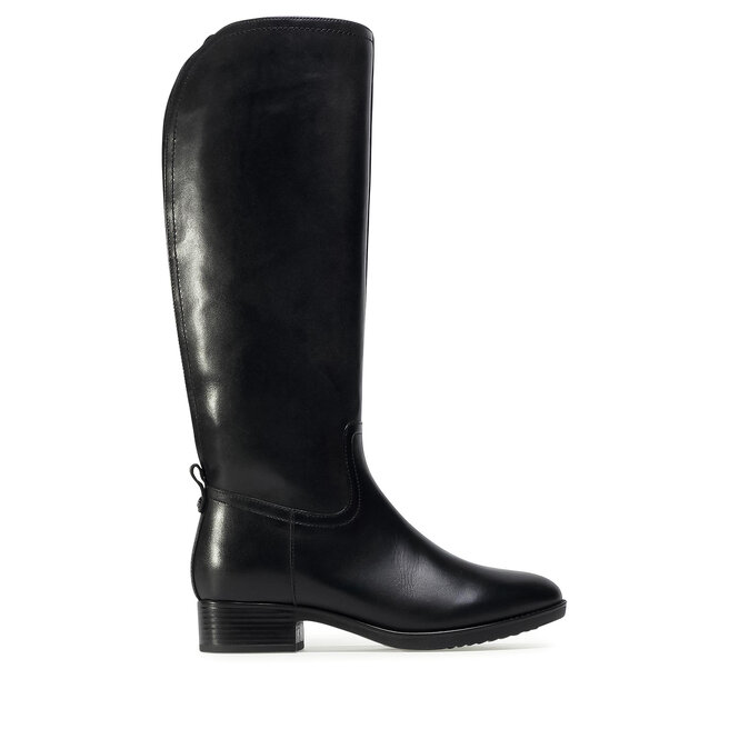 Oficerki Geox D Felicity A D04G1A 00043 - Czarny
