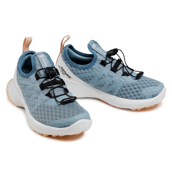 Salomon Παπούτσια Salomon Sense Flow J 413033 09 W0 Ashley Blue/White/Almond Cream