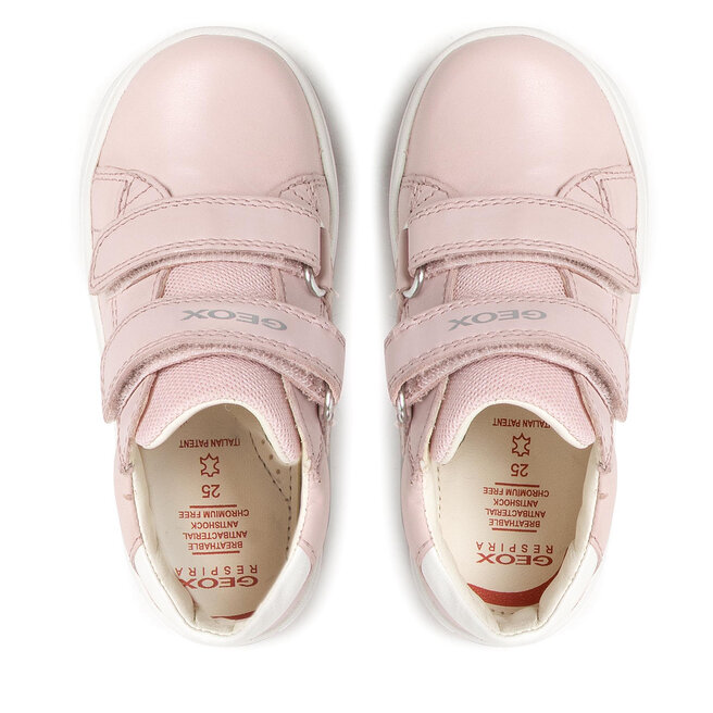 Geox Sportcipő Geox B Biglia G. C B044CC 08554 C8105 Lt Rose/Optic White