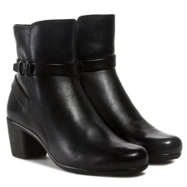 Botki ECCO Touch 55 B 26302301001 Black eobuwie .pl