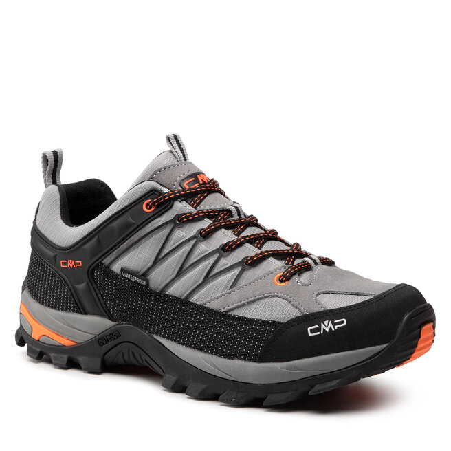 Trekkings CMP Rigel Low Trekking Shoes Wp 3Q54457 Cemento/Nero 75UE 3Q54457 imagine noua