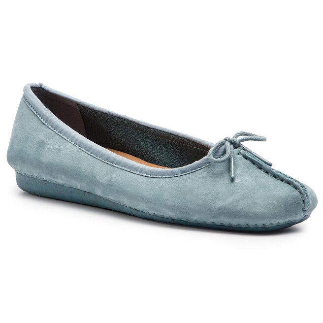 Clarks freckle ice blau hot sale