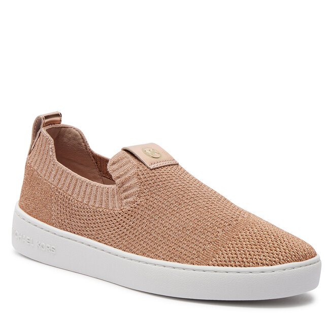 Tenisówki MICHAEL Michael Kors Juno Knit Slip On - Różowy