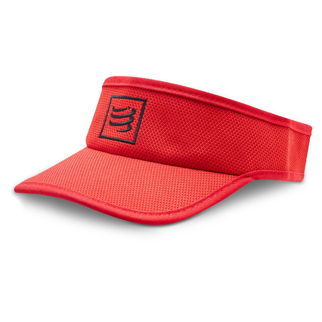 Daszek Compressport Visor - Czerwony