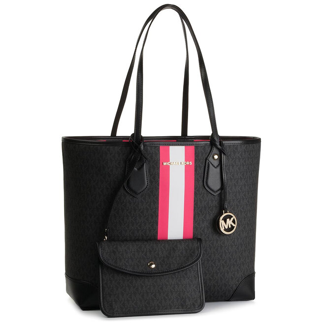 MICHAEL Michael Kors Táska MICHAEL Michael Kors Eva 30T9LV0T3B Blk/Neon Pnk