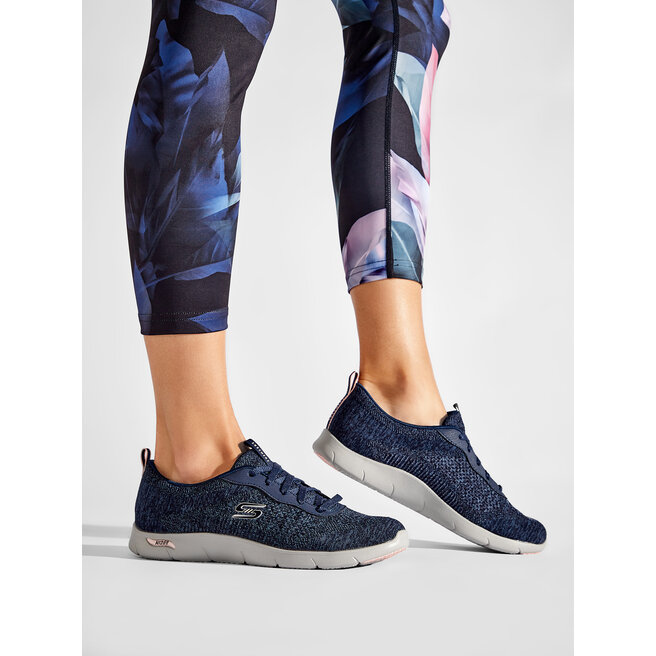 Skechers Pantofi Skechers Lavish Wish 104272/NVY Navy