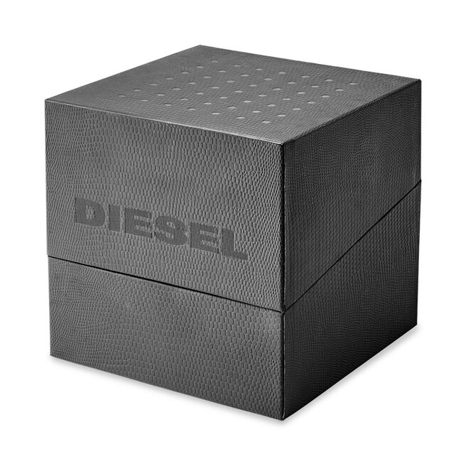Diesel Ajándékszett Diesel Mega Chief Set Chronograph DZ4559 Black/Silver