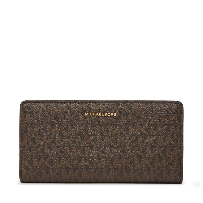 Duży Portfel Damski MICHAEL Michael Kors Bryant - Brązowy