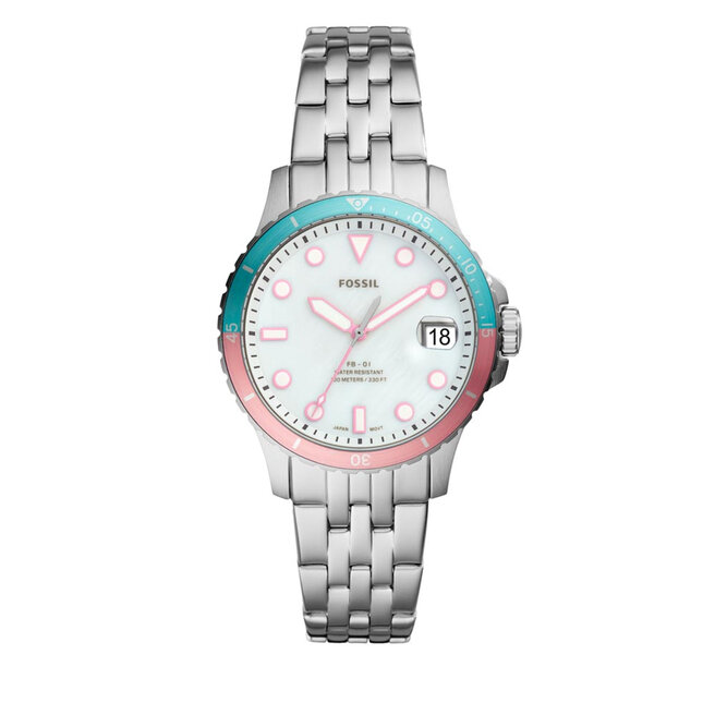 Fossil Karóra Fossil FB-01 ES4741 Silver