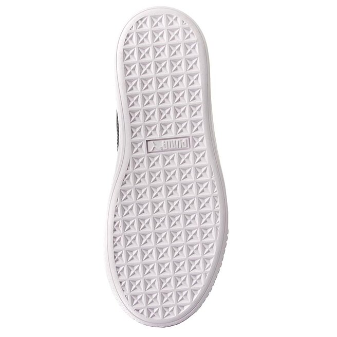 Puma basket cheap platform core nere