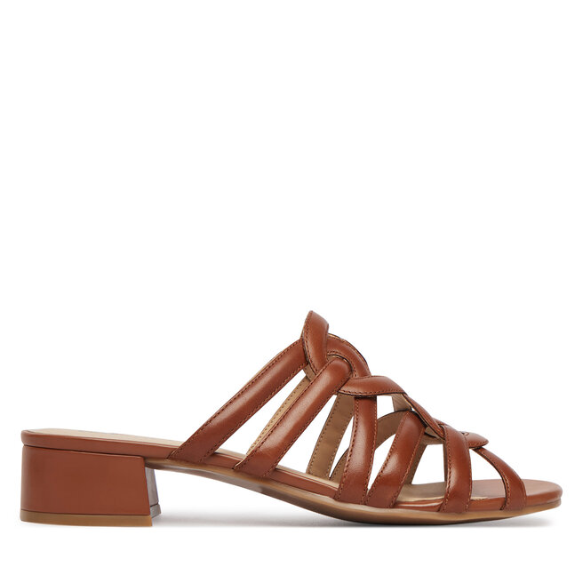 Klapki Caprice 9-27205-46 Brązowy -