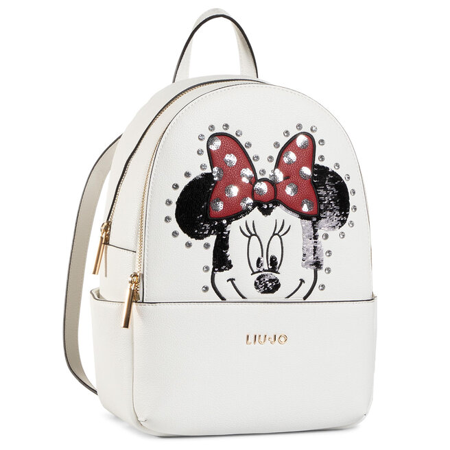 Mochila Liu Jo Wd Backpack NA0259 E0054 Bianco Lana 10701 zapatos.es