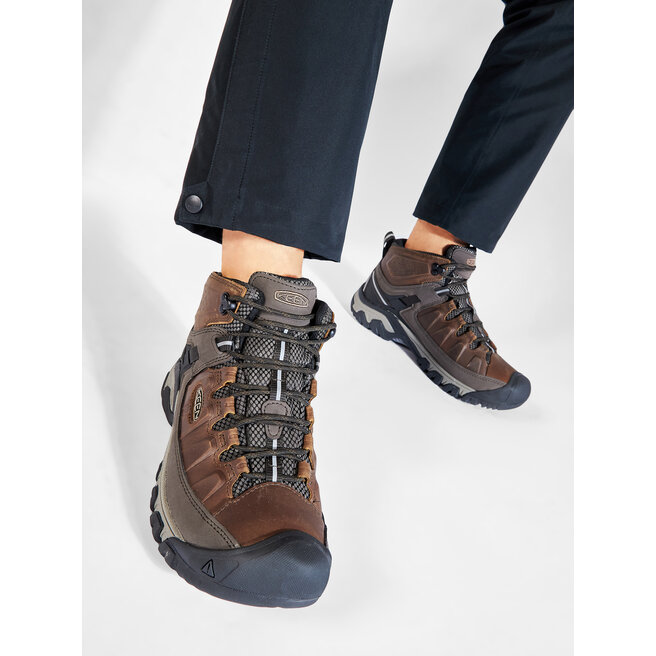 Keen Trekingová obuv Keen Targhee III Mid Wp 1023030 Chestnut/Mulch