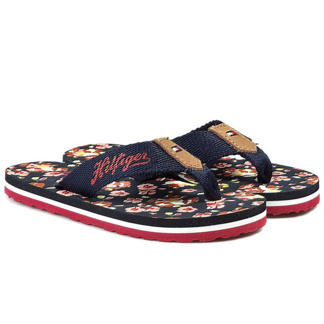 Infradito Tommy Hilfiger Flopsy 4D FG56817040 Pema Midnight 492