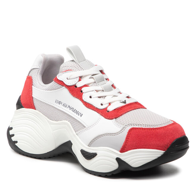 Emporio Armani Sneakers Emporio Armani X3X147 XN202 Q850 Swt.Red/Nube/Opt.Wht