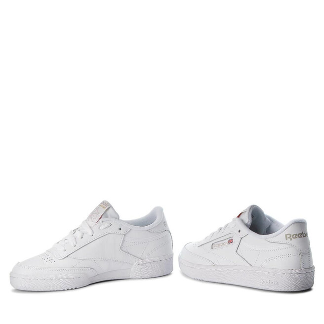 reebok club c 85 white light grey