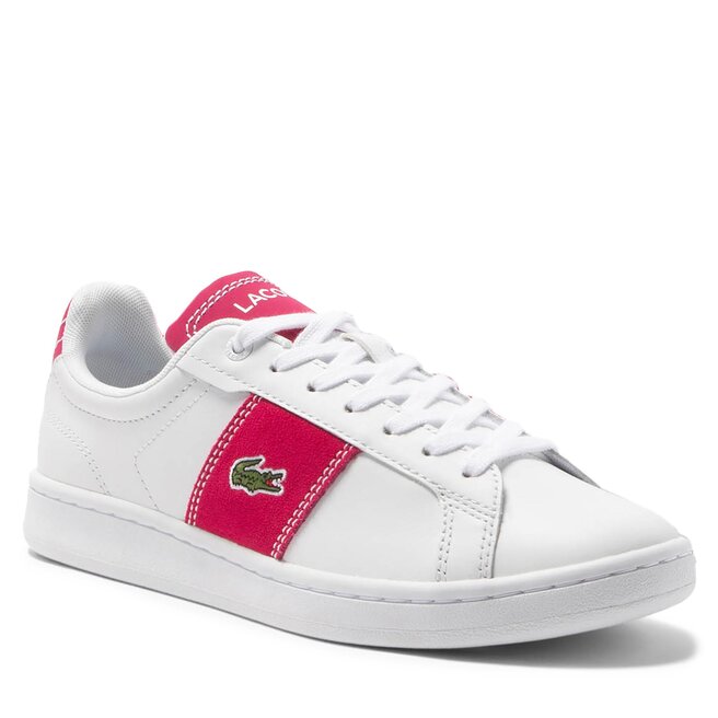 ZAPATILLAS LACOSTE MUJER CARNABY PRO LEATHER BLANCO