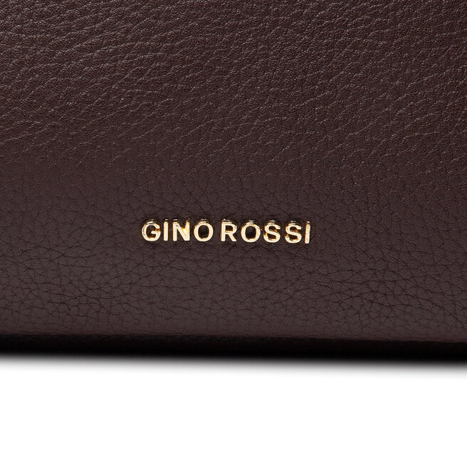 Gino Rossi Дамска чанта Gino Rossi LIB-126GR Dark Brown