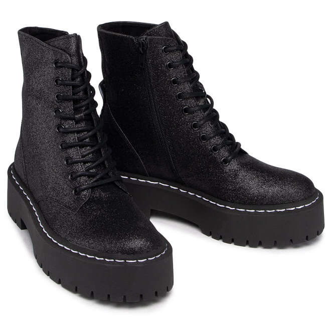 Steve Madden Botine Steve Madden Skylar SM11001184-02005-737 Black Glitter