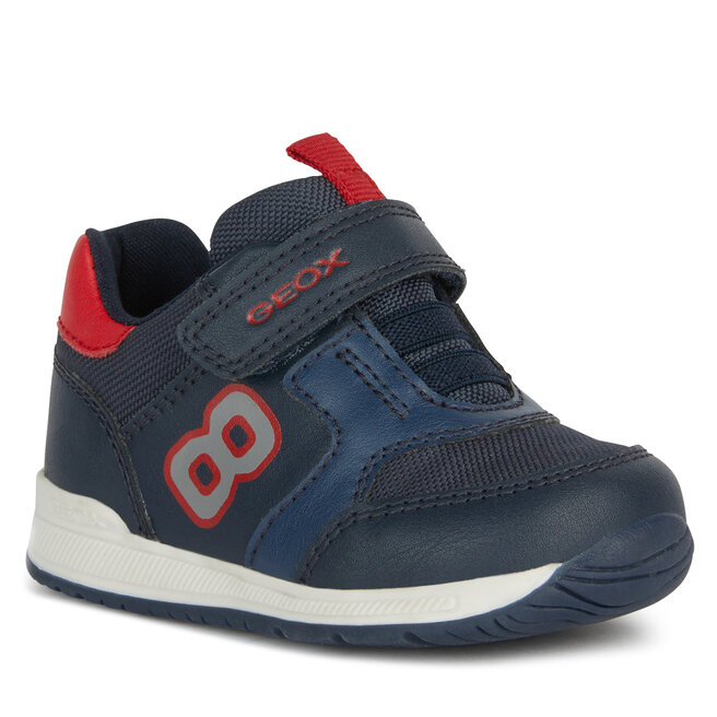 P buty Geox B Rishon Boy B360RA 054FU C0735 Navy Red eobuwie .pl