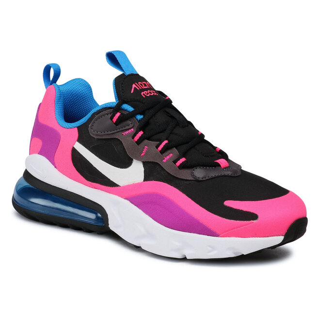 vitamina Punto de referencia apoyo Zapatos Nike Air Max 270 React (GS) BQ0101 001 Black/White/Hyper Pink •  Www.zapatos.es