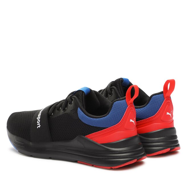 Sneakers Puma Bmw Mms Wired Run 307793 01 Puma Black Pop Red