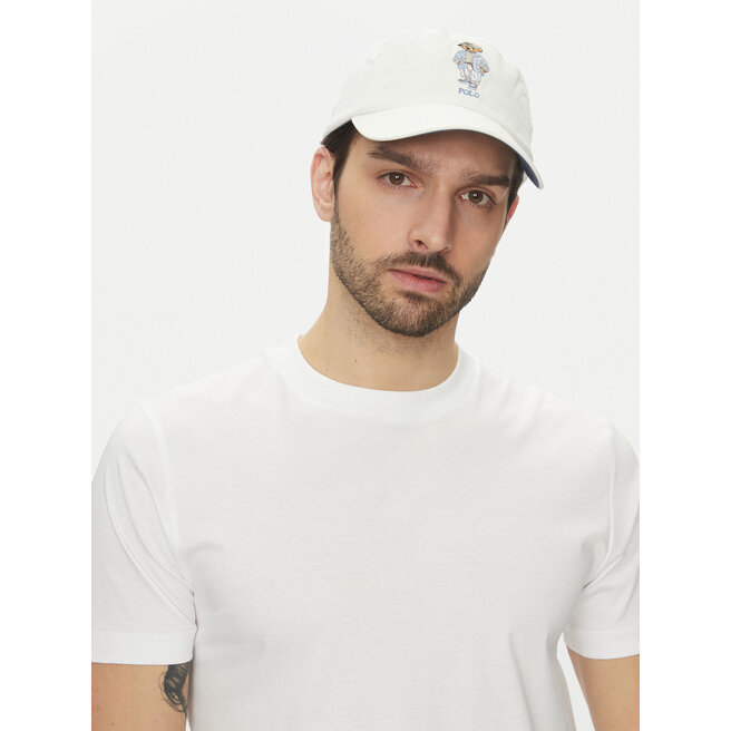 Czapka z daszkiem Polo Ralph Lauren - Écru