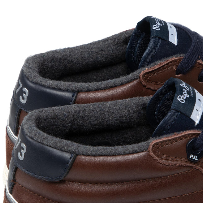 Pepe Jeans Sneakersy Pepe Jeans Kenton Original Low PMS30802 Brown 878