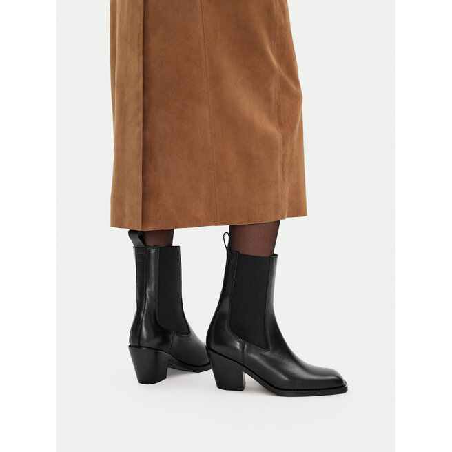 Botki Gino Rossi EO-KHAIR-9801 Czarny - kobiece