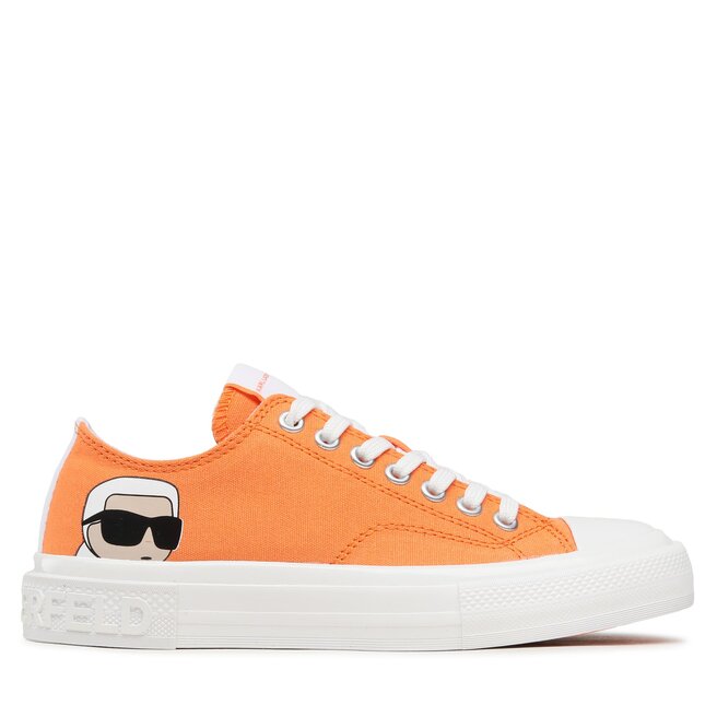 KARL LAGERFELD Кецове KARL LAGERFELD KL60316 Orange Canvas