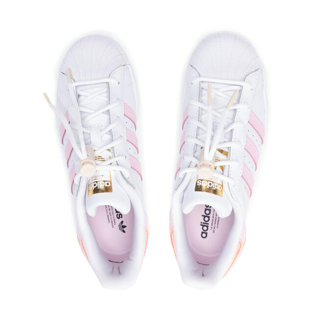 Обувки adidas Superstar W H00659 Ftwwht/Clpink/Solred • Www.obuvki.bg