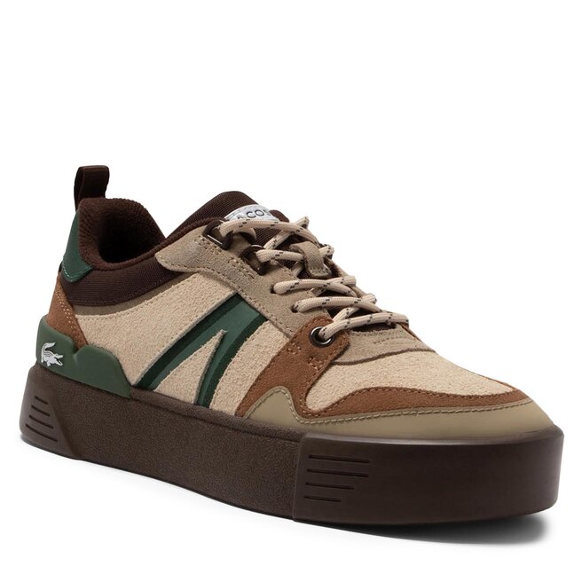 Lacoste Sneakersy Lacoste L002 746CFA0024 Lt Gry/Blu 489