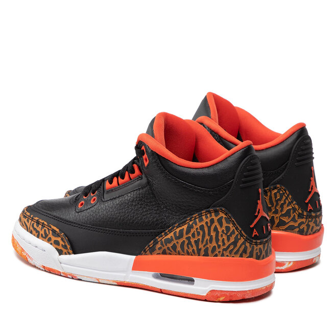 Nike Обувки Nike Air Jordan 3 Retro (Gs) 441140 088 White/Team Orange/Kumquat