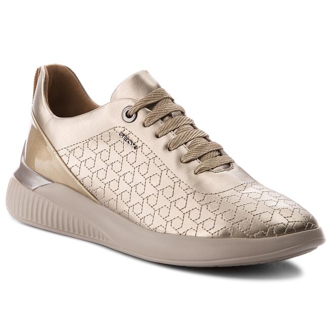 Sneakers Geox D Theragon C D828SC 0NFHI Champagne • Www.zapatos.es