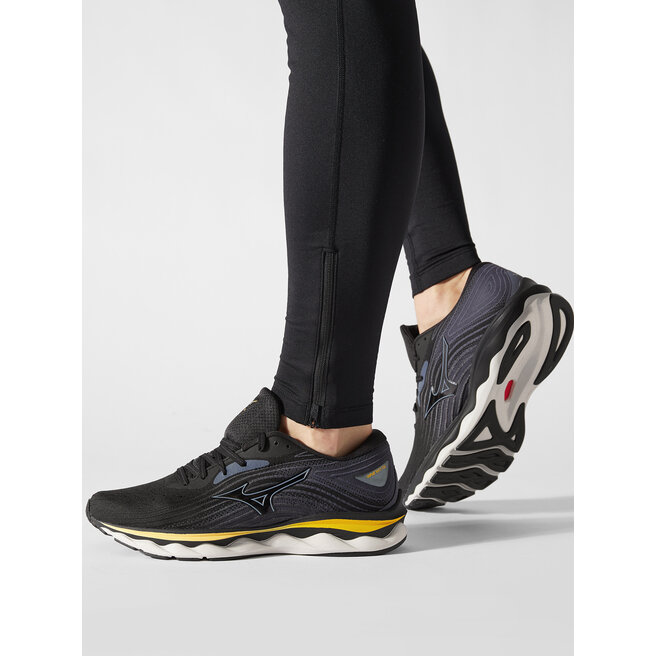 Mizuno Boty Mizuno Wave Sky 6 J1GC220202 Black/Tradewinds/Gold Fusion
