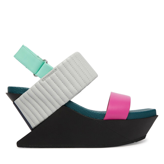 Sandały United Nude Delta Wedge Puffier 10988958188 Kolorowy - kobiece