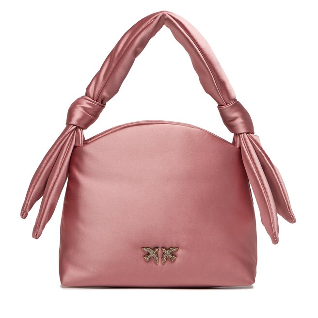Torebka Pinko Knots Mini Pouch Satin PE 24 PLTT 102770 - Różowy