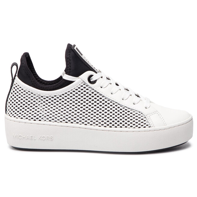 Sneakersy MICHAEL Michael Kors Ace Lace Up 43S9ACFS1D Opticwht Blk