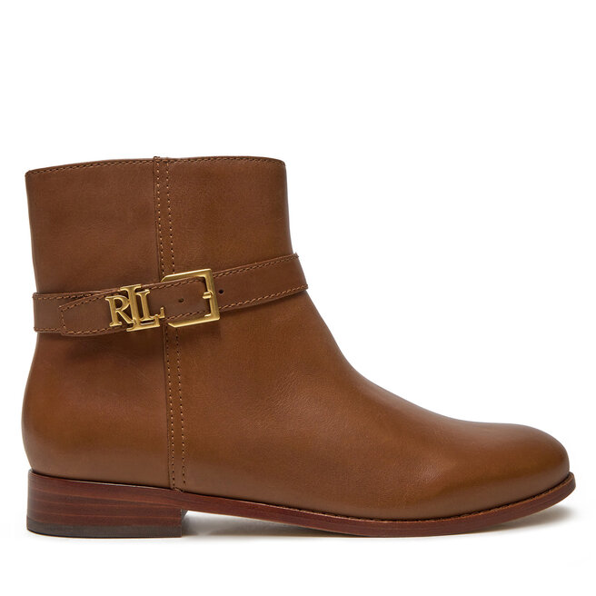 Botki Lauren Ralph Lauren - Brązowy