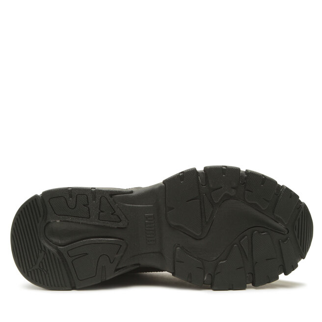 Puma Sneakersy Puma Cassia Via 389223 08 Puma Black/Shadow Gray/Gold 08