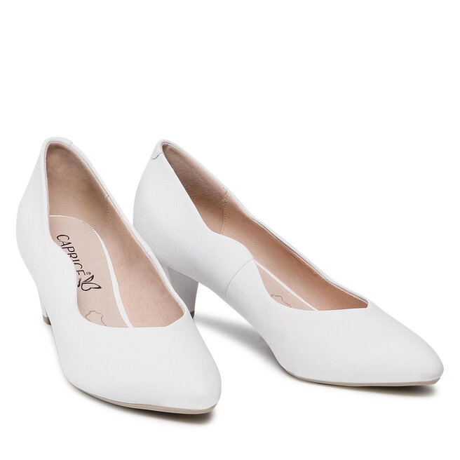 Caprice Обувки Caprice 9-22400-28 White Nappa 102