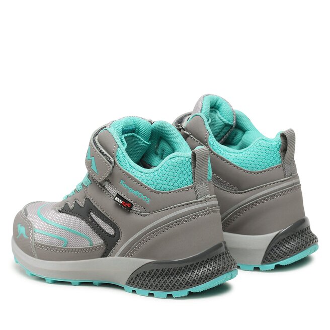 Baskets KangaROOS Kalino Mid Ev Pour Bébé/mixte - Tige Mi-haute - Laçage élastique + Velcro - Système ROOSFit 2.0 - Avec Poche Secrète - 2