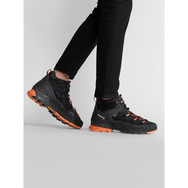 Aku Bakancs Aku Rock Dfs Mid Gtx GORE-TEX 718 Black/Orange