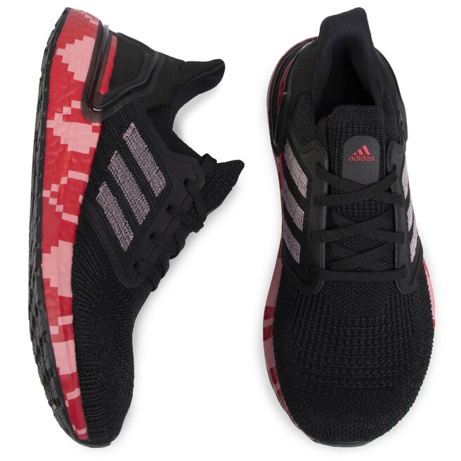 Pantofi adidas Ultraboost 20 EG0761 Cblack Glopnk Scarle epantofi.ro