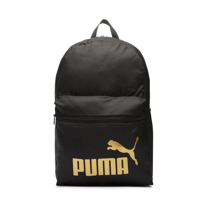 Puma backpack black and on sale gold