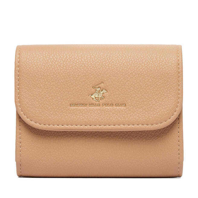 Portfel Beverly Hills Polo Club CWBEO-BHPC-W1-002-SS26 Beżowy -