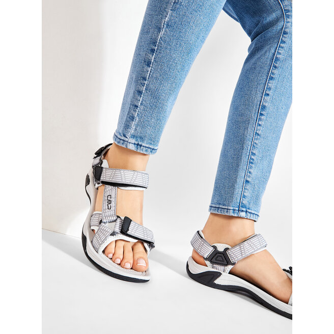 CMP Sandalen CMP Hamal Wmn Hiking Sandal 38Q9956 Grey/Ghiaccio 14TC