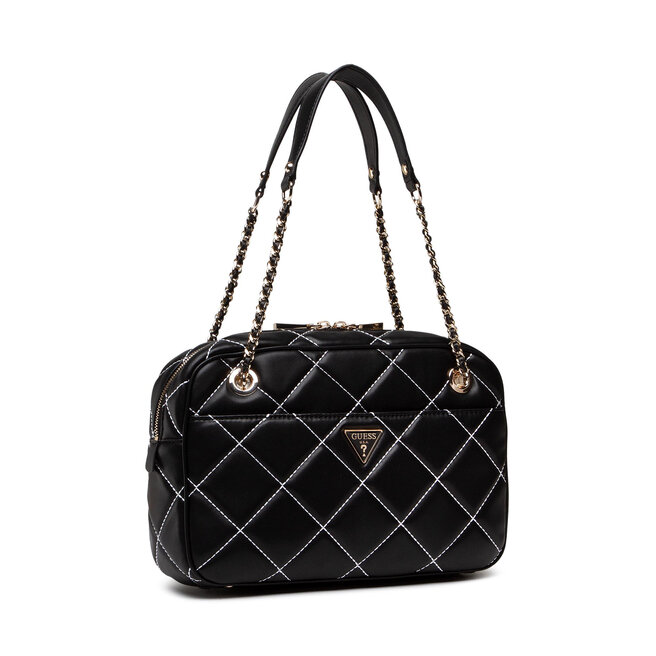 Τσάντα Guess Cessily Top Zip Shoulder Bag HWQC76 79180 BML epapoutsia.gr