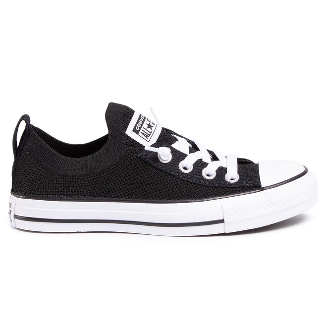 Converse Plátenky Converse Ctas Shoreline Knit Slip 565489C Black/White/Black